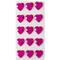 12 Packs: 15 ct. (180 total) Pink Heart Rhinestone Stickers by Recollections™